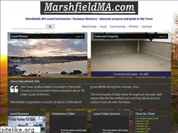 Sites similar to marshfieldma.com