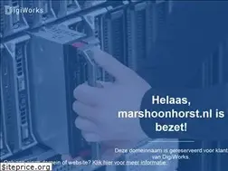Sites similar to marshoonhorst.nl