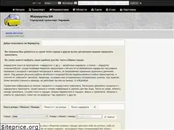 Sites similar to marshrutka.com.ua