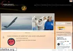 Sites similar to marssociety.de