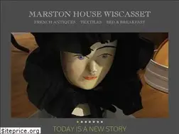 Sites similar to marstonhousewiscasset.com