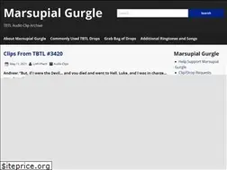 Sites similar to marsupialgurgle.com