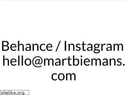 Sites similar to martbiemans.com