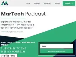 Sites similar to martechpod.com