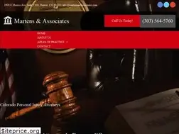 Sites similar to martensandassociates.com