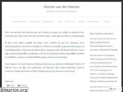 Sites similar to martenvandermeulen.com