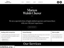 Sites similar to martenwalshcherer.com