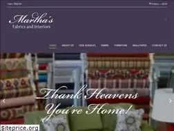 Sites similar to marthasfabricsandinteriors.com