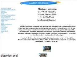 Sites similar to marthasheirlooms.com