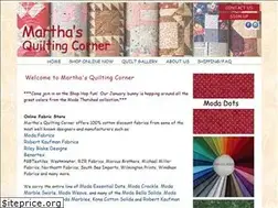 Sites similar to marthasquiltingcorner.com