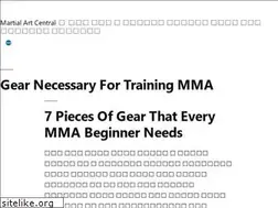 Sites similar to martialartcentral.com