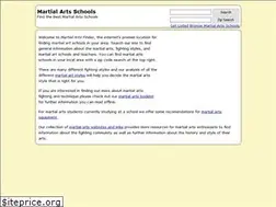 Sites similar to martialartfinder.com