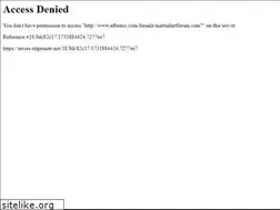 Sites similar to martialartforum.com