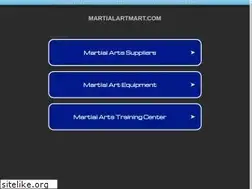 Sites similar to martialartmart.com