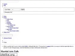 Sites similar to martialartstalk.net