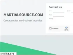 Sites similar to martialsource.com