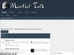 Sites similar to martialtalk.com