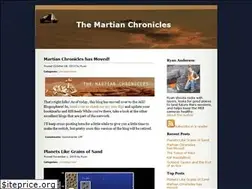 Sites similar to martianchronicles.wordpress.com