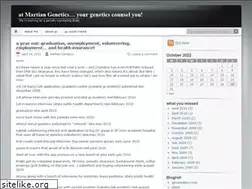 Sites similar to martiangenetics.wordpress.com