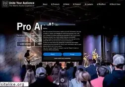 Sites similar to martin-audio.com