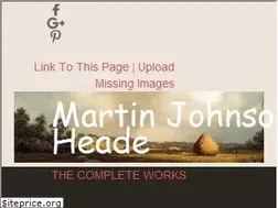 Sites similar to martin-johnson-heade.org