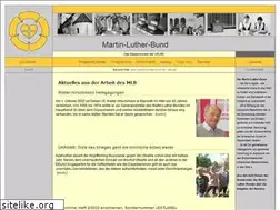 Sites similar to martin-luther-bund.de