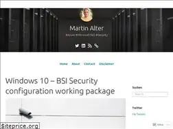 Sites similar to martinalter.de