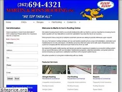 Sites similar to martinandsonsroofing.com