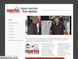 Sites similar to martinappliance.com