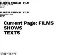 Sites similar to martinarnold.info