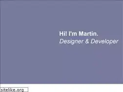 Sites similar to martinbroder.com