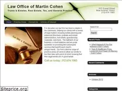 Sites similar to martincohenlaw.com