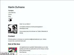 Sites similar to martindufresne.com