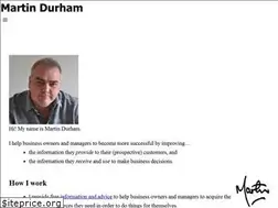 Sites similar to martindurham.co.uk