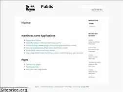 Sites similar to martineau.name