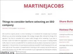 Sites similar to martinejacobs.com