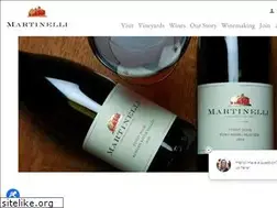 Sites similar to martinelliwinery.com