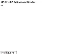 Sites similar to martinezad.es