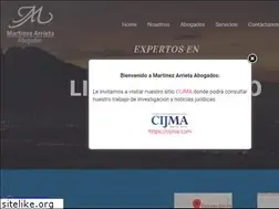 Sites similar to martinezarrieta.com