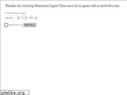 Sites similar to martinezcigars.com