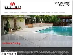 Sites similar to martinezconcrete.com