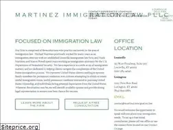Sites similar to martinezimmigration.law
