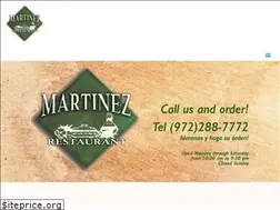 Sites similar to martinezrestaurant.com