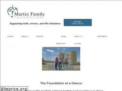 Sites similar to martinfamilyfoundation.com