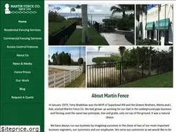 Sites similar to martinfence.com