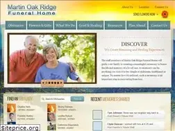 Sites similar to martinfuneralhomeoakridge.com