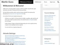 Sites similar to martinguss.de