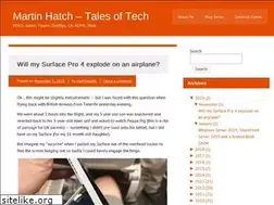 Sites similar to martinhatch.com