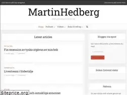 Sites similar to martinhedberg.se