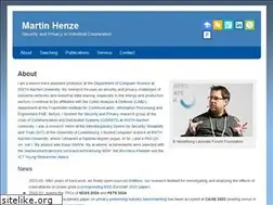 Sites similar to martinhenze.de